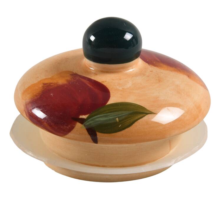 Country Apple Lid for Small Canister