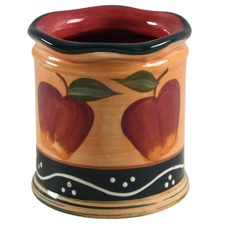 Country Apple Small Canister No Lid