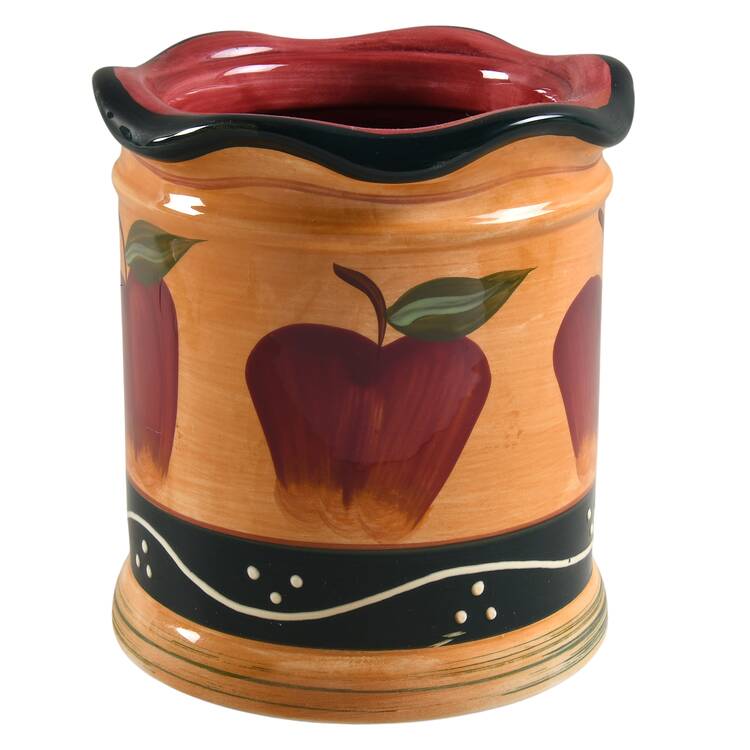 Country Apple Large Canister No Lid