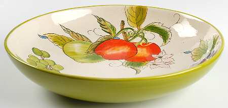 Fruit Cocktail 12" Pasta Serving Bowl