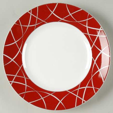 Savoy Red Salad Plate