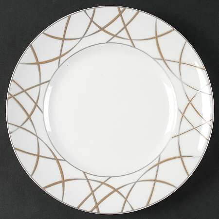 Savoy Taupe Salad Plate
