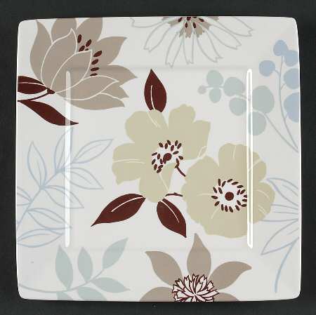 Vida Taupe Salad Plate