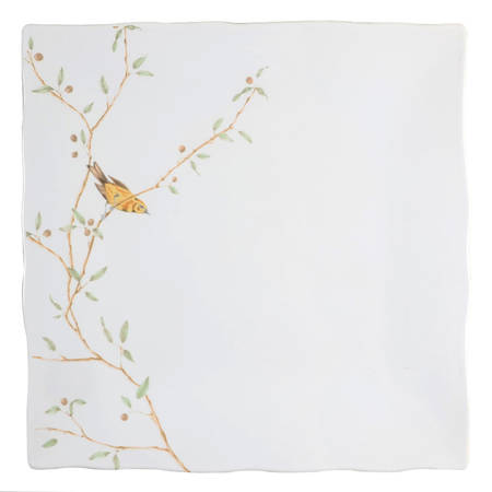 Early Bird Square Dinner Plate