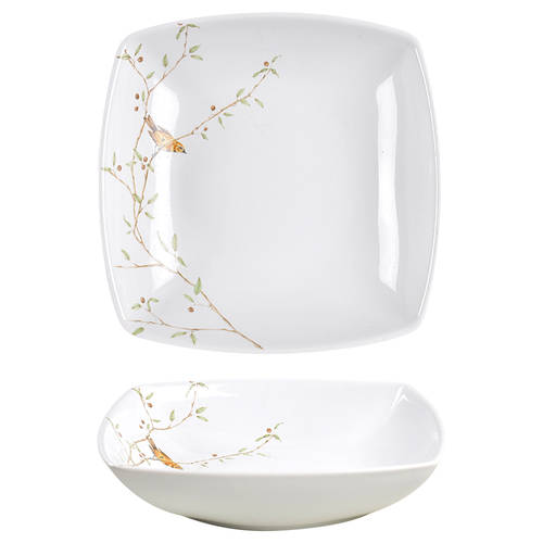 Early Bird Square Soup Bowl