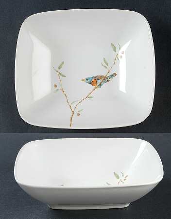 Early Bird Square Soup/Cereal Bowl