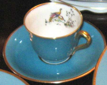 AHR848 Footed Cup & Saucer Set