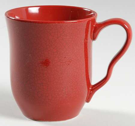 Alba Crackle Red Mug