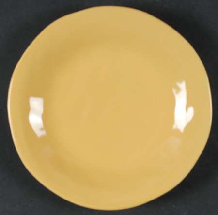 Milano Yellow Salad Plate