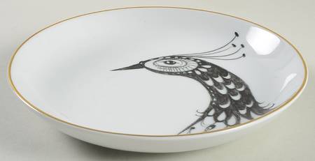 Peacock Coupe Soup Bowl