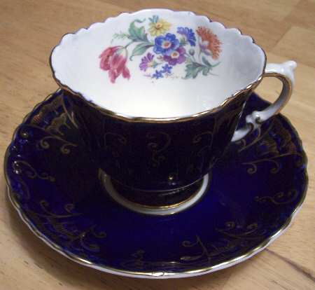 C346 Footed Cup & Saucer Set