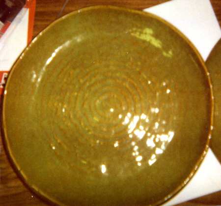 Essence Green Dinner Plate