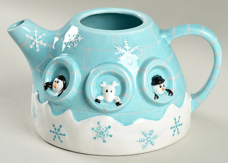 Arctic Holiday Teapot No Lid