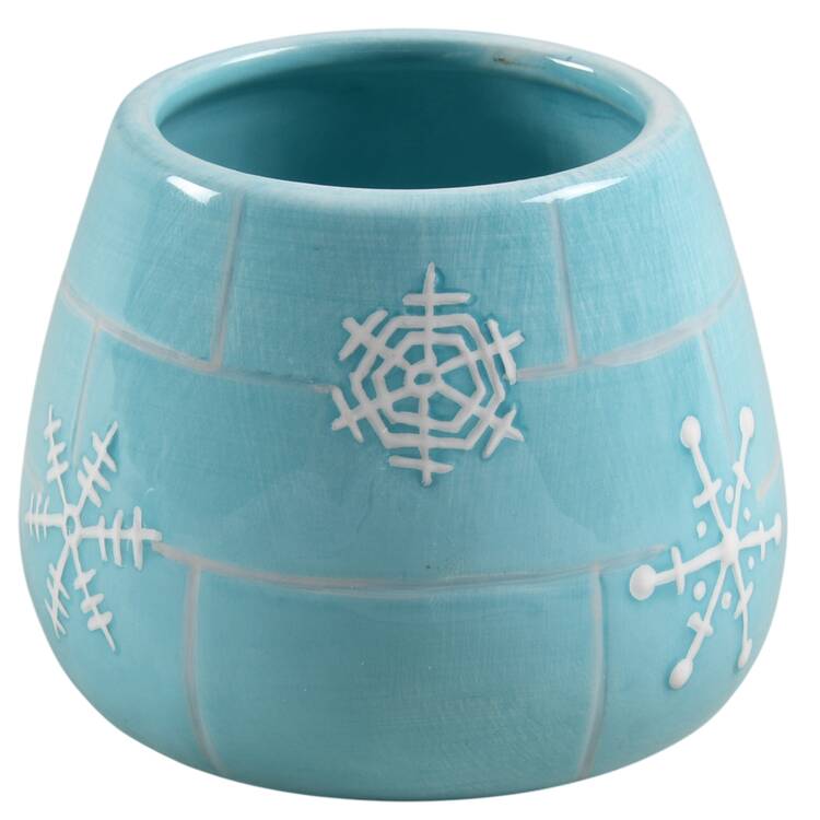 Arctic Holiday Sugar Bowl No Lid
