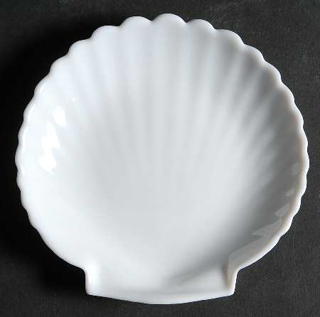 Coquillage White Bread & Butter Plate