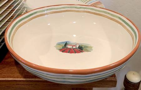 Tuscan Villa 11" Round Serving Bowl