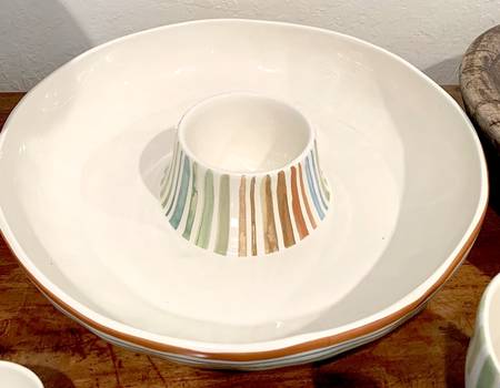 Tuscan Villa 1 Piece Chip & Dip