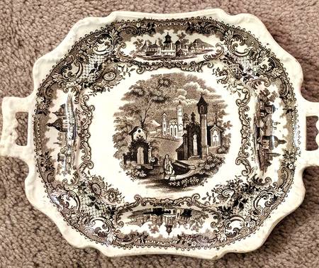 Spanish Convent Brown by Adams China