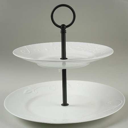 Delphine 2-Tier Serving Tray