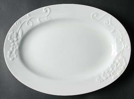 Delphine 14" Oval Serving Platter