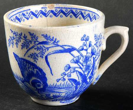 Water Hen Flat Demitasse Cup