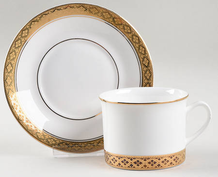 Reflections Flat Cup & Saucer Set