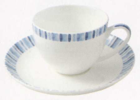 Marine Flat Cup & Saucer Set