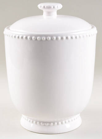 Bianca Bead Large Canister & Lid