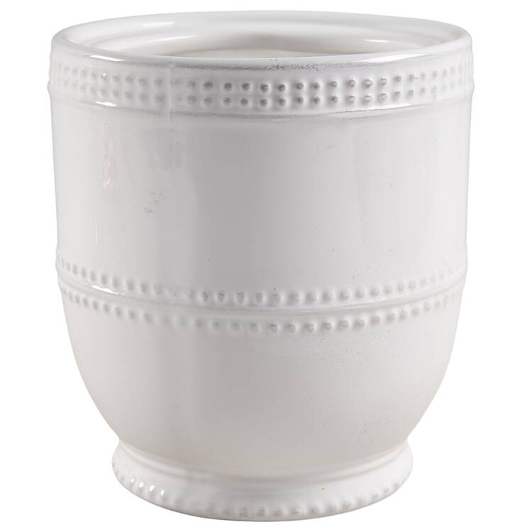 Bianca Bead Medium Canister No Lid by American Atelier