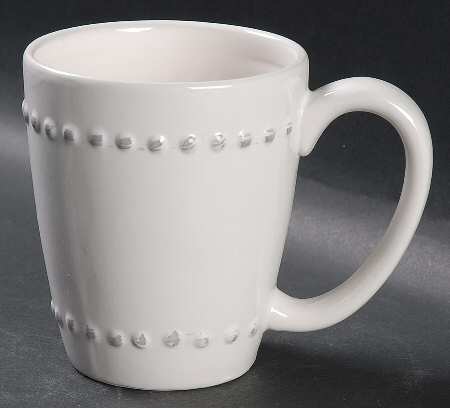 Bianca Bead Mug by American Atelier
