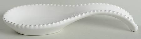 Bianca Bead Spoon Rest/Holder (Holds 1 Spoon)