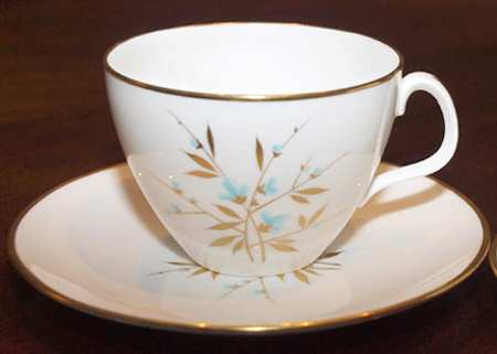 Ambassador Flat Cup & Saucer Set