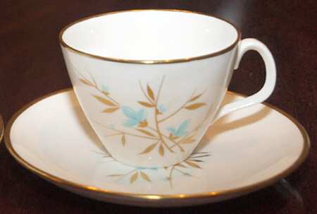 Ambassador Flat Demitasse Cup & Saucer Set