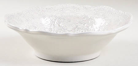 Merletto Antique Lace Coupe Cereal Bowl