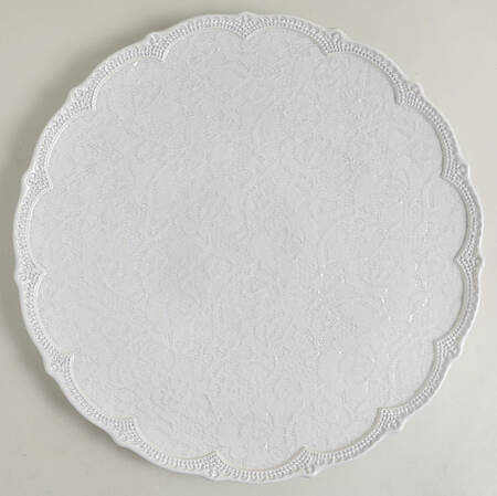 Merletto Antique Lace Service Plate (Charger)