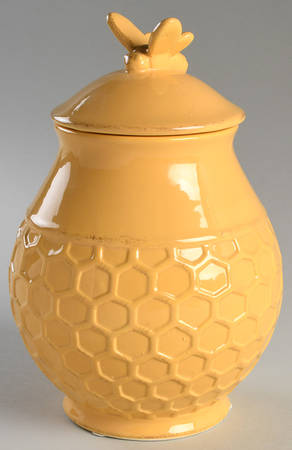 Bumble Bee Large Canister & Lid