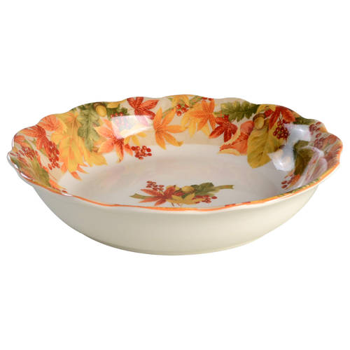 Autumn Celebration 12" Pasta Serving Bowl