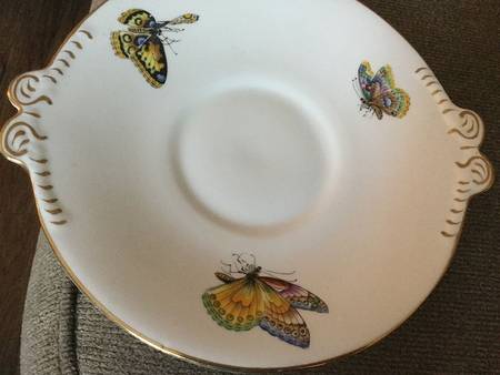 06295 Handled Cake Plate
