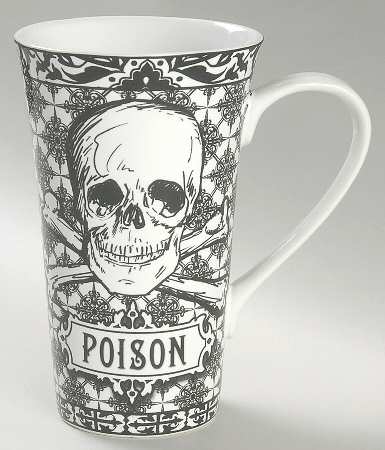 Halloween Skulls Latte Mug