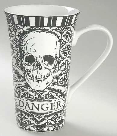 Halloween Skulls Latte Mug