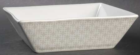 Urban Link Platinum Square Soup/Cereal Bowl
