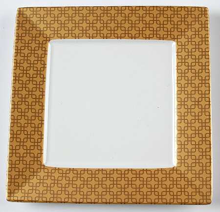 Urban Link Gold Square Salad Plate