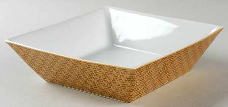 Urban Link Gold Square Soup/Cereal Bowl
