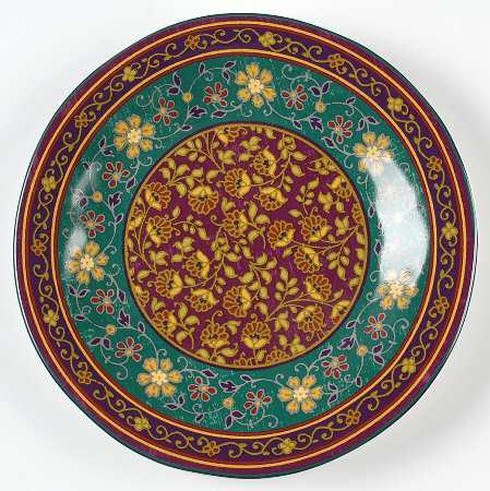 Kashmir Purple Salad Plate