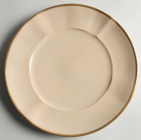 Anna Colors Beige Moka Salad/Dessert Plate