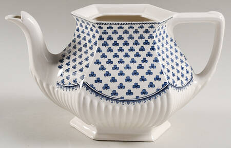 Brentwood (William Adams Back Stamp) Teapot No Lid