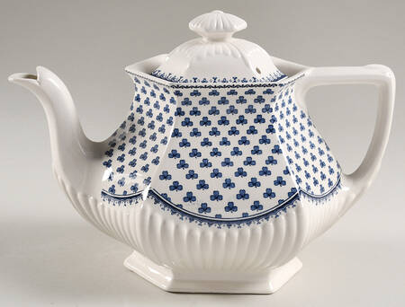 Brentwood (William Adams Back Stamp) Teapot & Lid