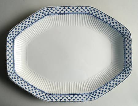 Brentwood (William Adams Back Stamp) 15" Oval Serving Platter