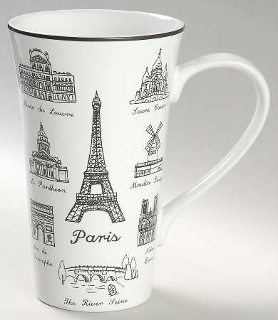 Around the City Latte Mug