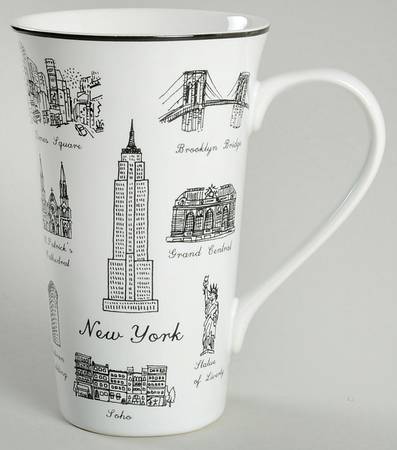 Around the City Latte Mug